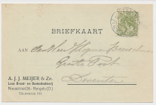Firma briefkaart Hengelo 1916 - Brood- Banketbakkerij
