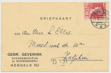 Firma briefkaart Hengelo 1925 - Schoenmakerij