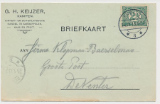 Firma briefkaart Kampen 1913 - Aardappelen - Kaas - Fruit