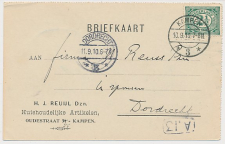 Firma briefkaart Kampen 1910 - Huishoudelijke Artikelen