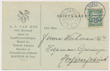 Firma briefkaart Kapelle 1912 - Hoefsmid - Landbouwwerktuigen