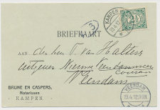 Firma briefkaart Kampen 1912 - Notarissen