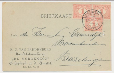 Firma briefkaart Ouderkerk a.d. Amstel 1918 - Handelskwekerij