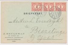 Firma briefkaart Oosterbeek 1919 - Zaden - Tuinbouwartikelen