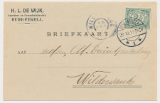 Firma briefkaart Oude Pekela 1911 - Agentuur - Commissiehandel