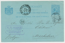 Briefkaart Rotterdam 1892 - Boekhandel