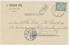Firma briefkaart Ulrum 1910 - J. Dijkveld