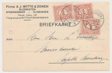 Firma briefkaart Vlissingen 1919 - Bloemisten