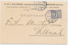 Firma briefkaart Veendam 1911 - Aardappelmeelfabriek