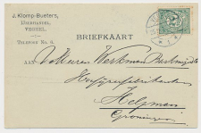 Firma briefkaart Veghel 1915 - IJzerhandel