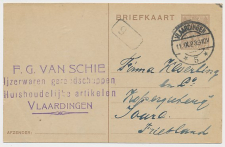 Briefkaart Vlaardingen 1923 - IJzerwaren - Gereedschappen