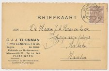 Firma briefkaart Vlissingen 1921 - Koloniale- Grutterswaren
