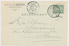 Firma briefkaart Winschoten 1905 - Effectenhandel