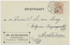 Firma briefkaart Werkendam 1923 - Muziekhandel