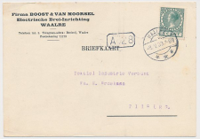 Firma briefkaart Waalre 1930 - Electrische Brei Inrichting