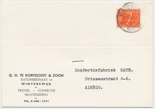Firma briefkaart Winterswijk 1955 - Textiel - Confectie