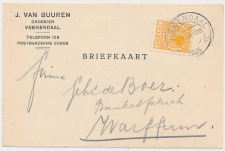 Firma briefkaart Veenendaal 1925 - Grossier