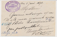 Firma briefkaart Zonnemaire 1898 - Stoom Zuivelfabriek