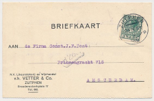 Firma briefkaart Zutphen 1928 - Likeurstokerij - Wijnhandel