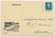 Firma briefkaart Zierikzee 1950 - Manufacturen - Confectie
