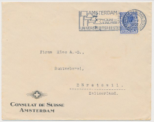 Envelop Amsterdam 1932 - Consulaat van Zwitserland