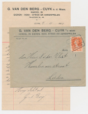 Envelop / Brief Cuyk 1924 - Eieren - Hooi - Stroo - Aardappelen