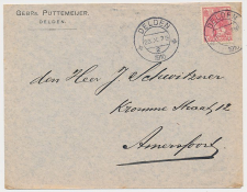 Firma envelop Delden 1916 - Gebrs. Puttemeijer