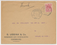 Firma envelop Doesburg 1919 - IJzer- en Metaalgieterij