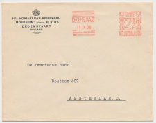 Firma envelop Dedemsvaart 1928 - Kweekerij Moerheim