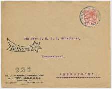 Firma envelop Enschede 1931 - Komeet - Manufacturenhandel