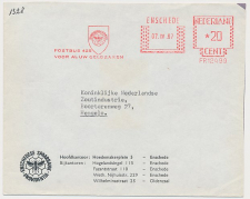 Firma envelop Enschede 1967 - Spaarbank - Bij - Sluitzegel