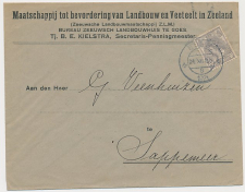 Envelop Goes 1921 - Landbouw - Veeteelt in Zeeland