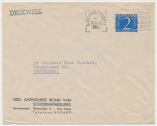 Envelop Den Haag 1952 - Katholieke Bond van Schoenwinkeliers