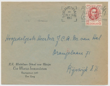 Envelop Den Haag 1960 - Rooms Katholieke School voor Meisjes    