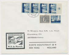 Firma envelop Den Haag 1969 - Postzegelhandel