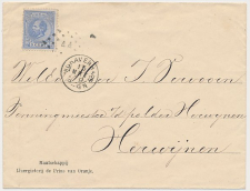 Firma envelop Den Haag 1879 - IJzergieterij de Prins van Oranje