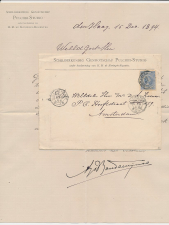 Envelop Den Haag 1894 -Schilderkundig Genootschap Pulchri Studio