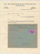 Envelop / Brief Geldermalsen 1935 - Betuwsche Hypotheekbank