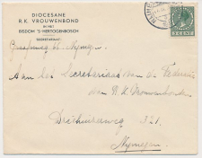 Envelop Nijmegen 1937 - Diocesane R.K. Vrouwenbond