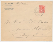 Envelop Huybergen 1926 - Ste Marie
