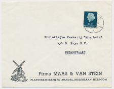 Firma envelop Hillegom 1961 - Plantenkwekerij