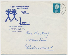 Firma envelop Huis ter Heide 1965 - Plantenkwekerij