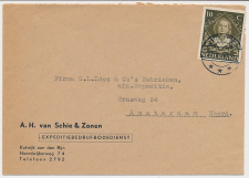 Firma envelop Katwijk a.d Rijn 1949 - Expeditiebedrijf - Bode
