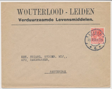 Firma envelop Leiden 1929 - Levensmiddelen