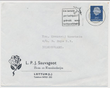 Firma envelop Lottum 1971 - Boom- en Rozenkwekerij