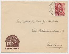 Envelop Lunteren 1946 - Th. Mauve - Kunstschilder - Ontwerper