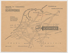 Envelop Gemeente Lichtenvoorde 1972 - Landkaart