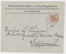 Firma envelop Maastricht 1920 - Spijker- Draadnagelfabriek
