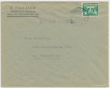 Firma envelop Nijmegen / Ubbergen 1931 - H. Fallasch