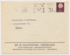 Envelop Nes op Ameland 1955 - Pastoor